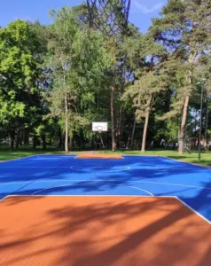 Bjelovar - košarkaško igralište Borik