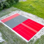 Hrastovljan - vatrogasni poligon u kombinaciji sa sportskim terenima za mali nogomet i atletiku (shuttle run)