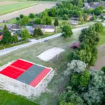 Hrastovljan - vatrogasni poligon u kombinaciji sa sportskim terenima za mali nogomet i atletiku (shuttle run)
